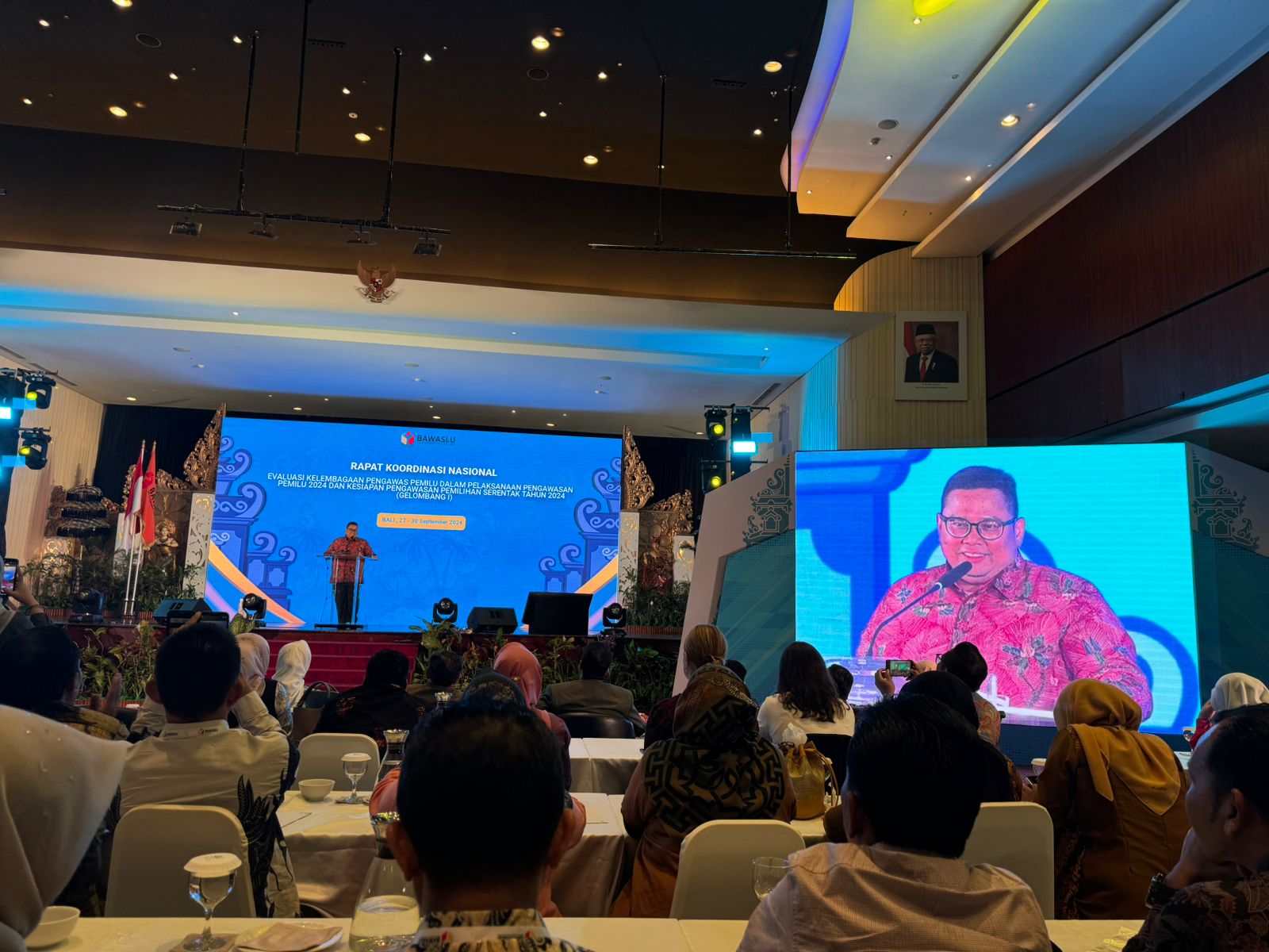 Rakornas Evaluasi Kelembagaan Pengawas Pemilu dan Persiapan Pemilihan Serentak 2024