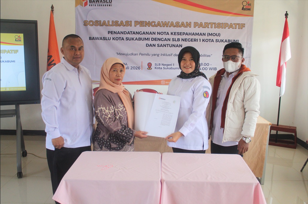 Penandatanganan Nota Kesepahaman Jadi Penanda Komitmen Pendidikan Politik yang Setara bagi Siswa Disabilitas