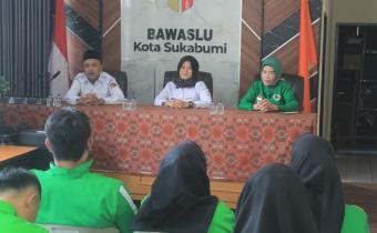 Koordinasi Parpol PPP disambut Baik Bawaslu Kota Sukabumi